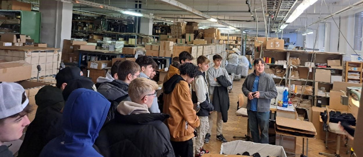 Žáci U1C na exkurzi ve firmách