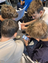 Fotogalerie Jak se efektivně učit – tematický workshop v městské knihovně s IT1. B, foto č. 3